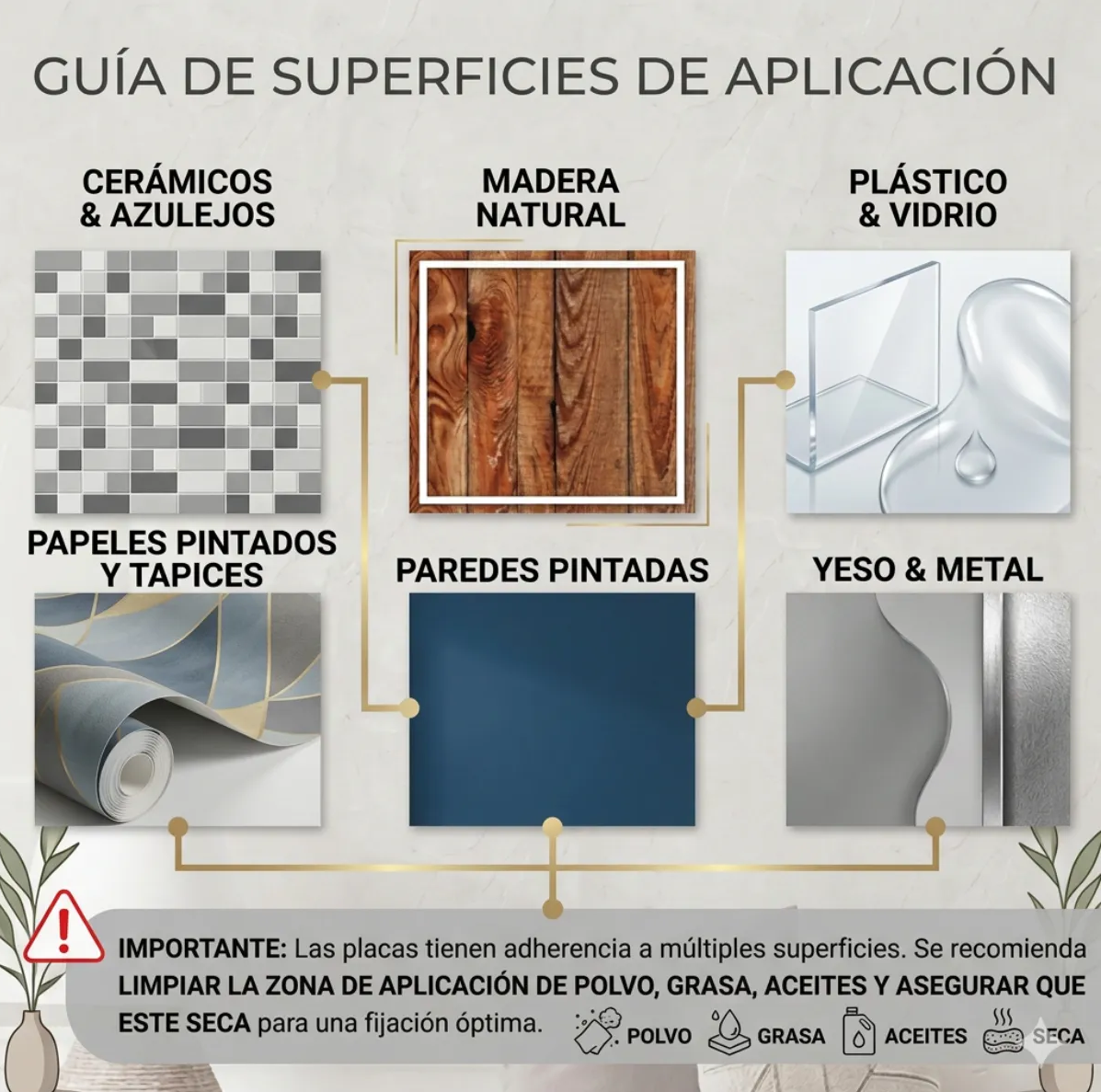 20 Placas de Vinilo Autoadhesivo Tipo Mármol DE FACIL INSTALACION + ENVIO GRATIS